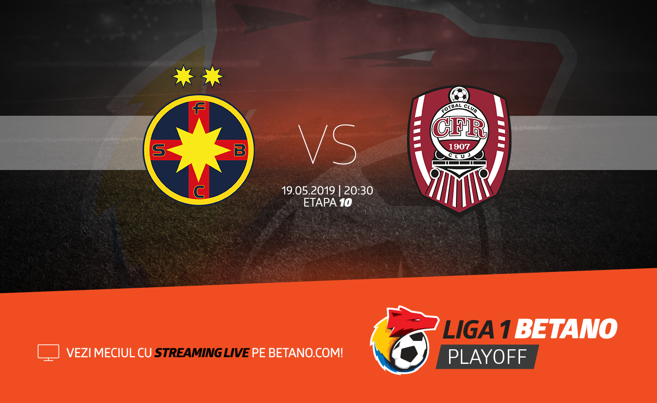FCSB - CFR Cluj (Play-off Liga 1 Betano)