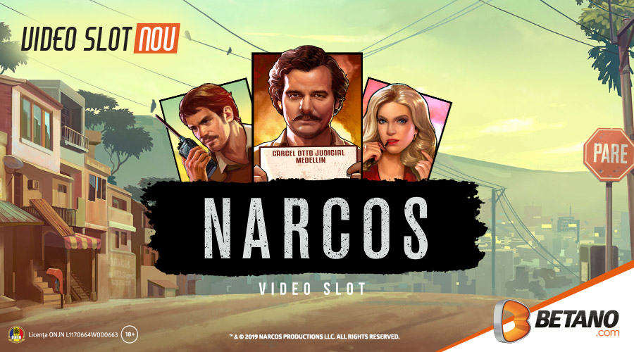 Narcos - Slot video NOU în Cazinoul Betano