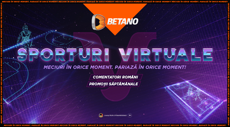 Sporturile Virtuale, noua modă pe Betano